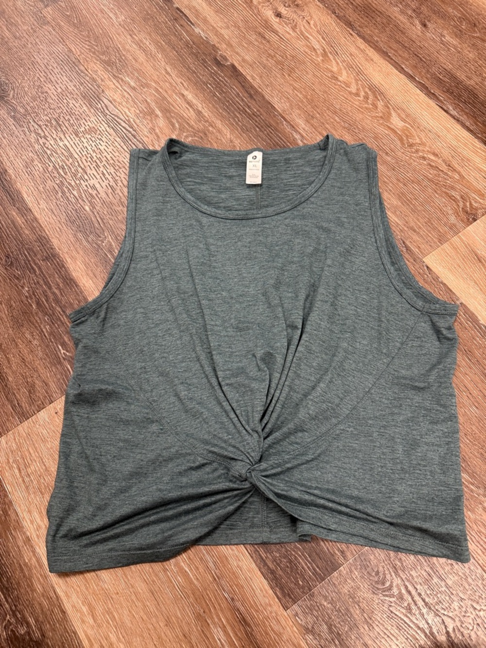 90 Degree By Reflex Green Front Twist Tank